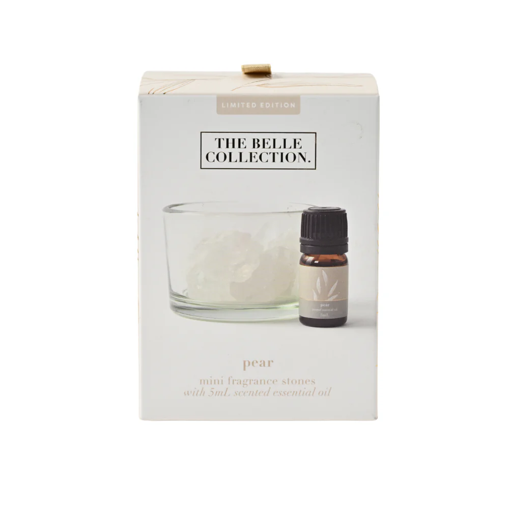 Belle Collection Fragrance Stone & Oil Set Mini - PEAR - Image 2
