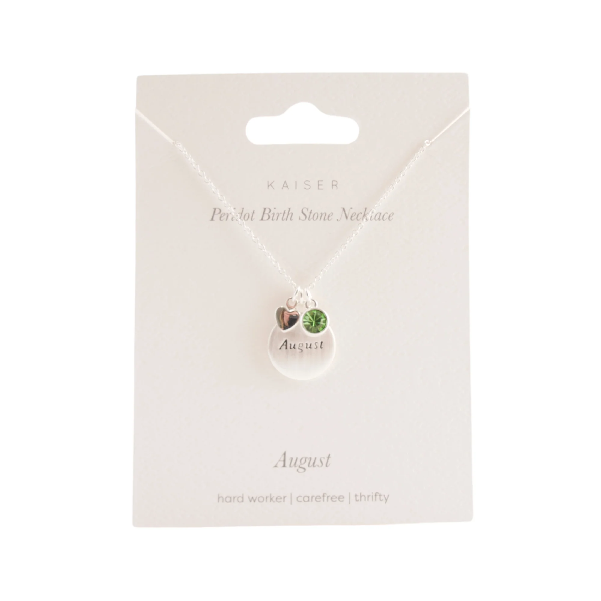 Birth Month Necklace - AUGUST