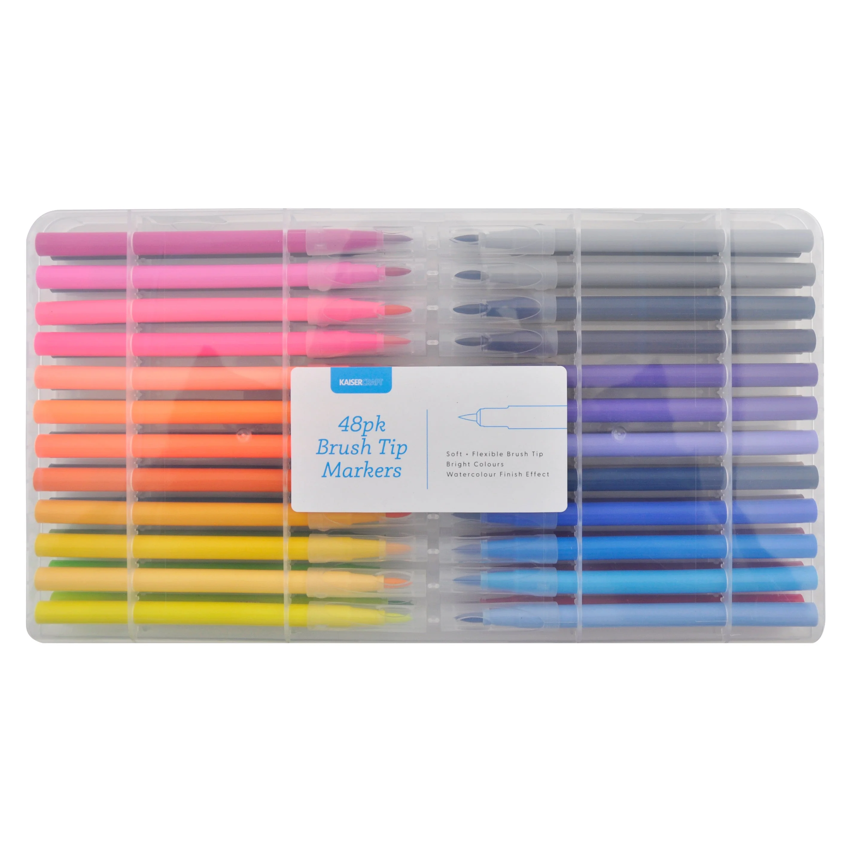 Brush Tip Markers 48pk