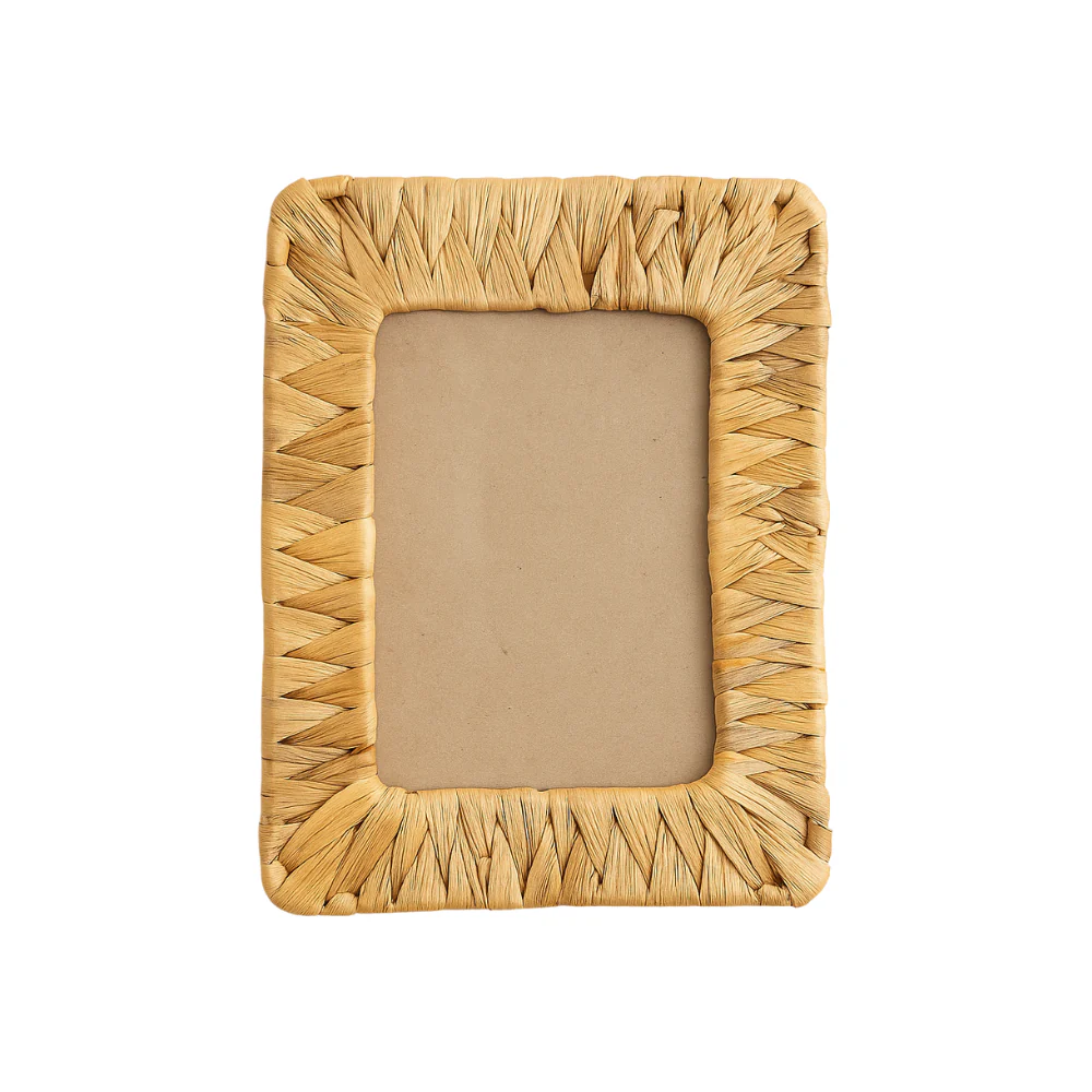 Coastal Tones Collection Raffia Photo Frame - NATURAL - Image 2
