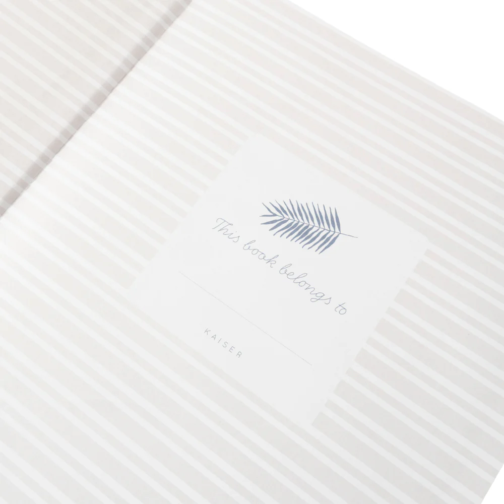 Coastal Tones Collection Recipe Book - BLUE PALMS - Image 2
