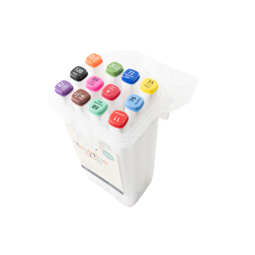 Kaiser Creative Club - Kids Dual End Artist Markers 12pk - Image 3