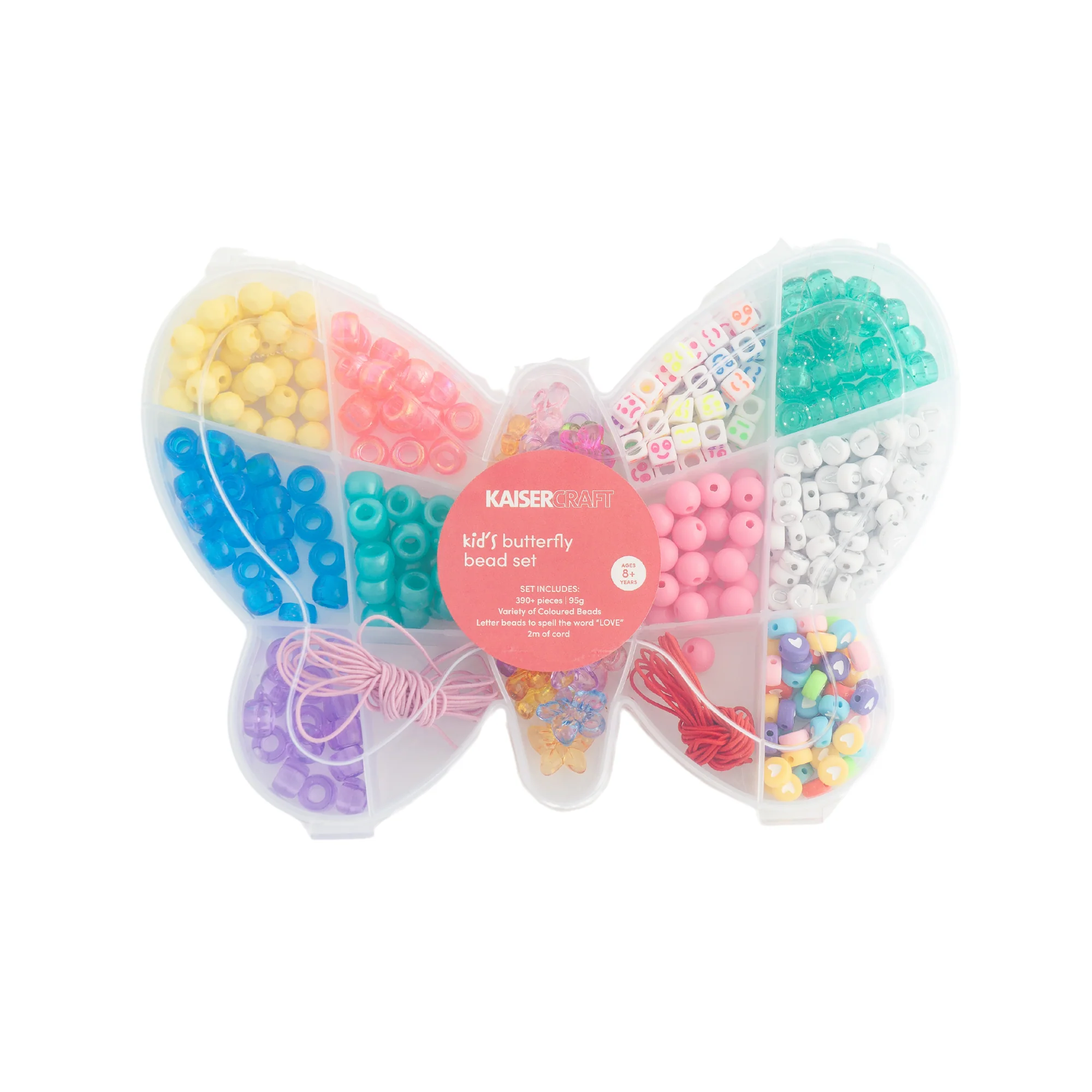 Kaiser Creative Club - Kids Bead Set - BUTTERFLY