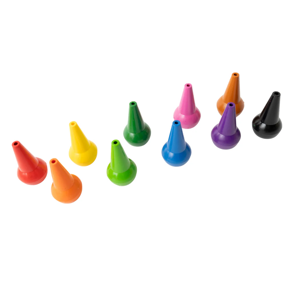 Kaiser Creative Club - Kids Shaped Crayons 10pk - STACKABLE - Image 2