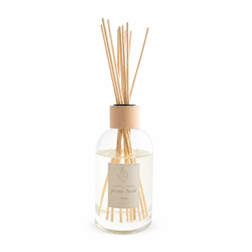 Evergreen Collection 200ml Diffuser - PEONY FLORAL - Image 3