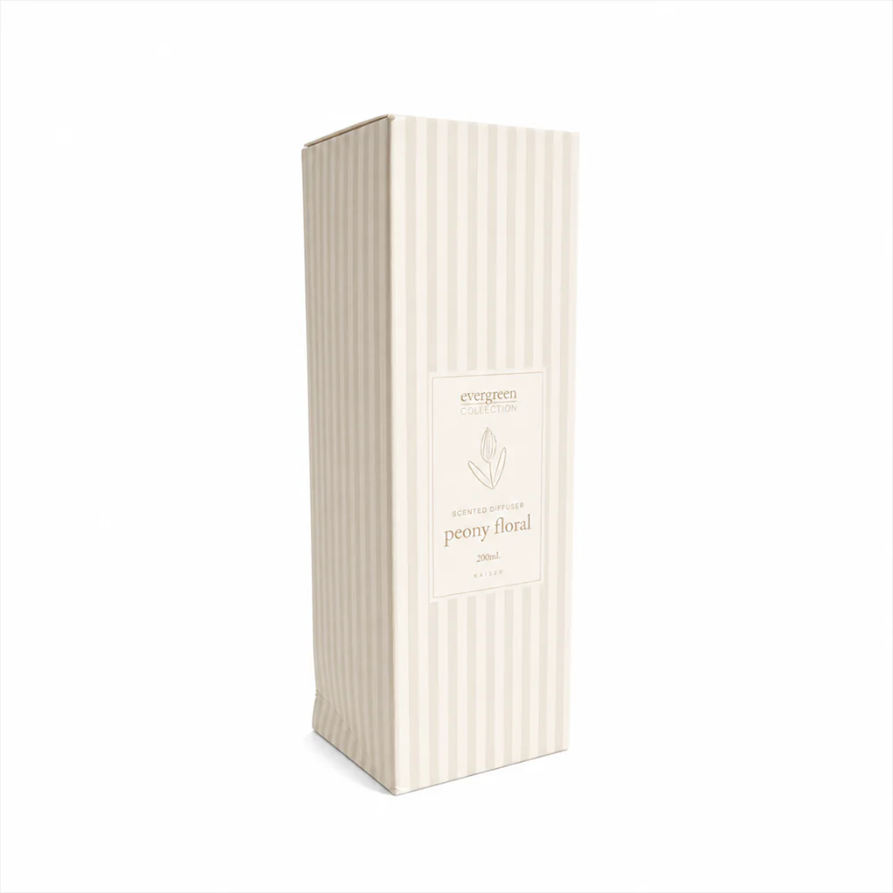 Evergreen Collection 200ml Diffuser - PEONY FLORAL - Image 4