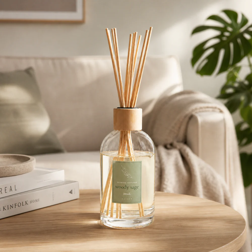 Evergreen Collection 200ml Diffuser - WOODY SAGE - Image 2