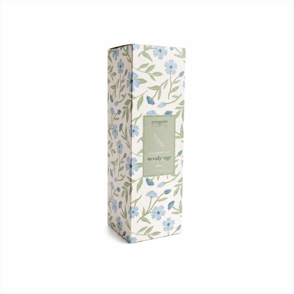 Evergreen Collection 200ml Diffuser - WOODY SAGE - Image 4