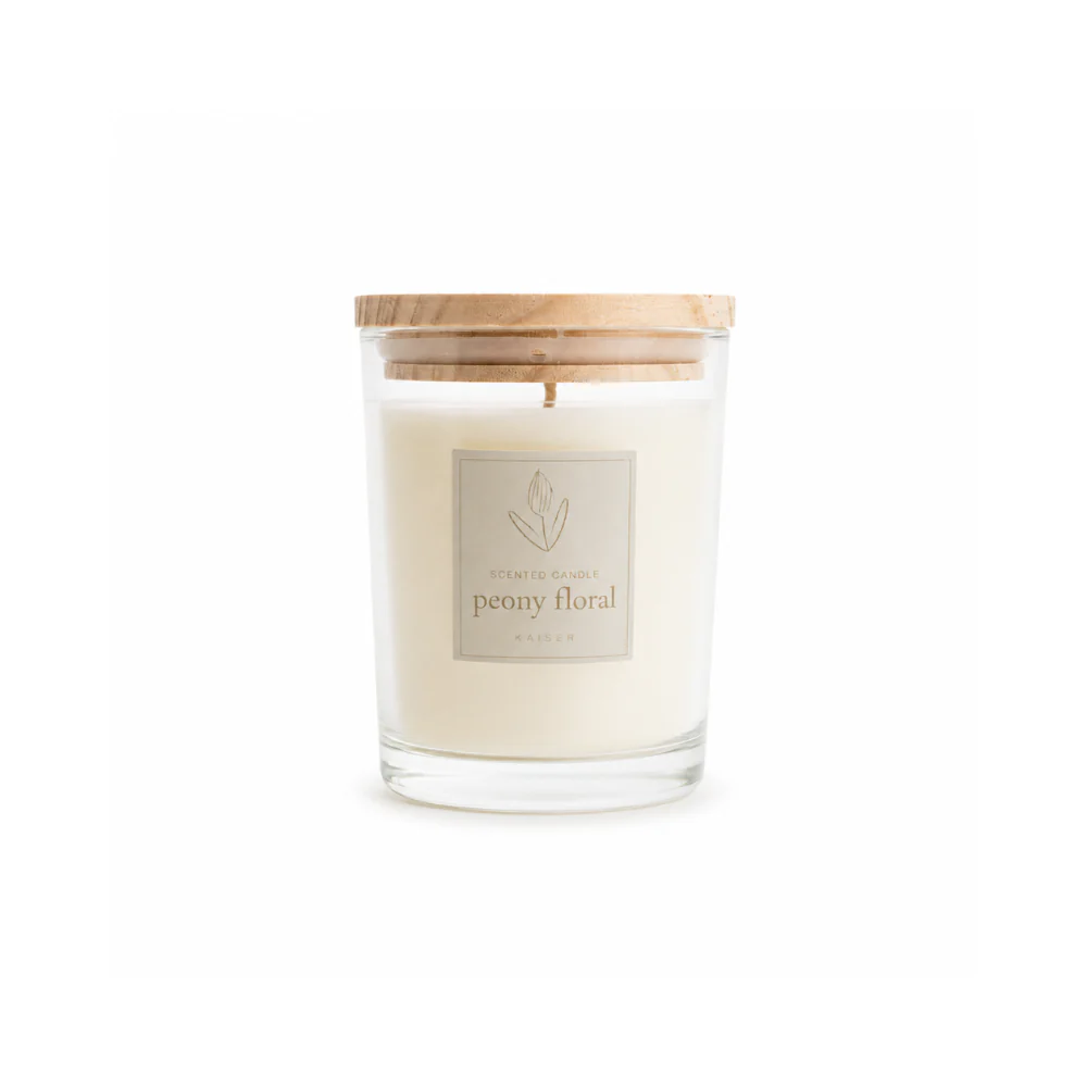 Evergreen Collection 240g Candle - PEONY FLORAL - Image 3
