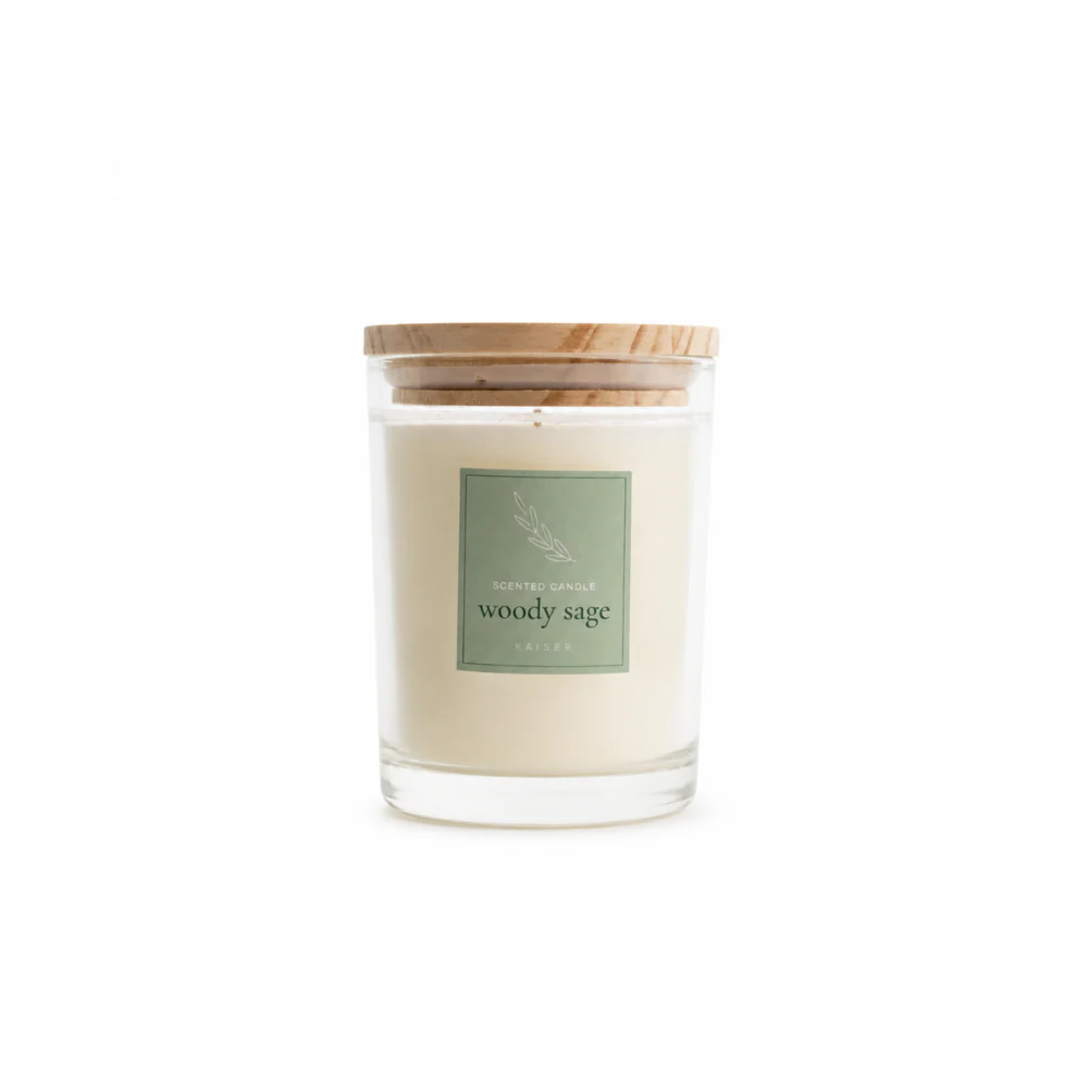 Evergreen Collection 240g Candle - WOODY SAGE - Image 3