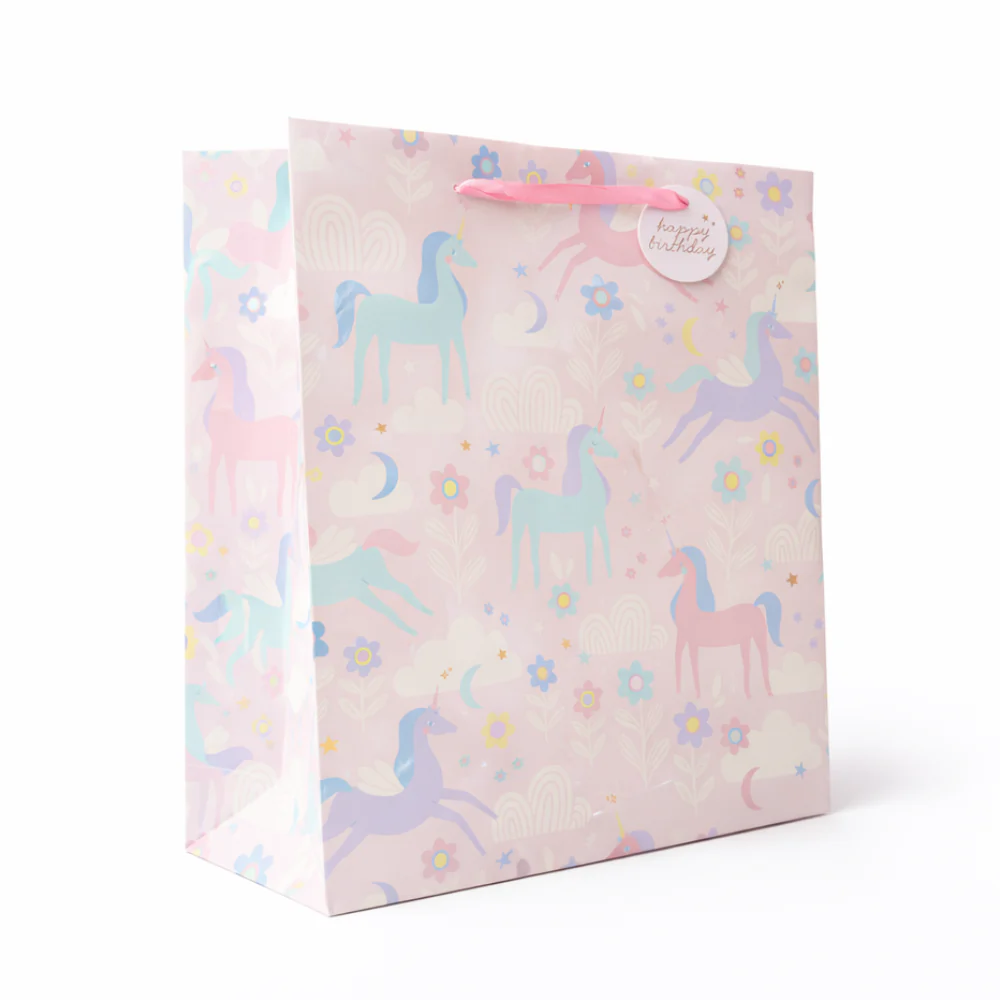 Extra-Large Gift Bag - UNICORN SKIES - Image 2