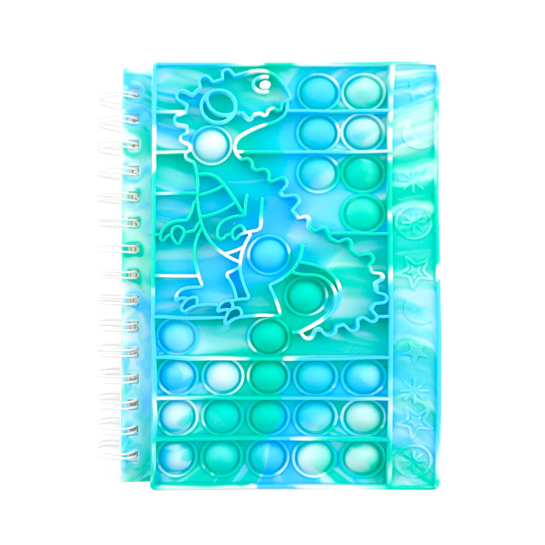 Fidget Notebook - Dino Marble