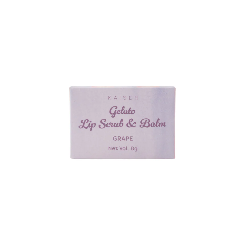 Gelato Series Lip Scrub & Balm -  GRAPE - Image 3