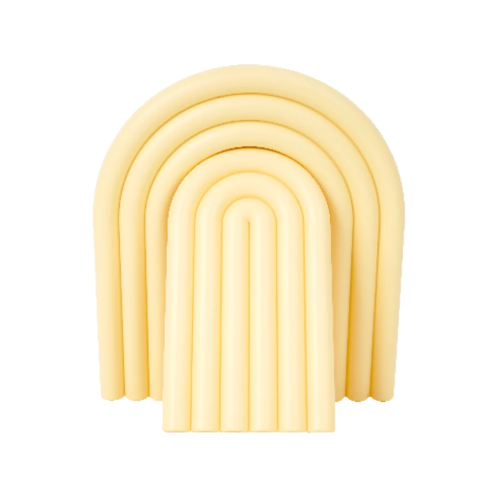 Gelato Series Makeup Mirror Arch -  YELLOW - Image 3