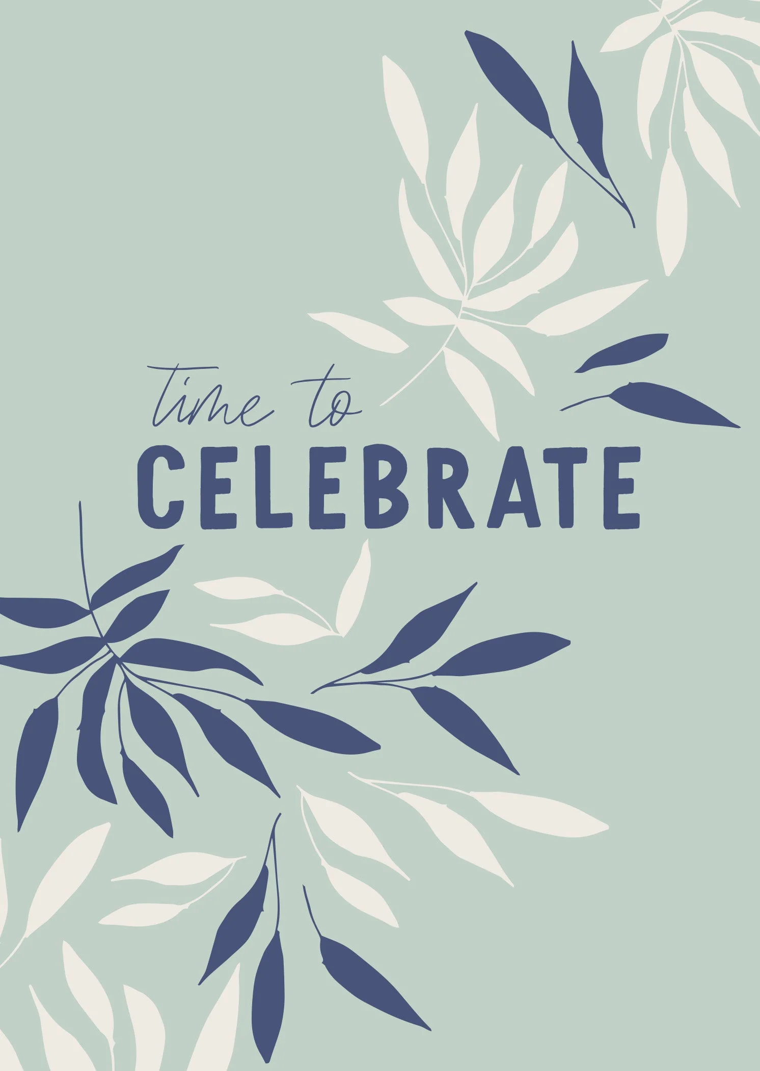 Greeting Card Dainty - CELEBRATE