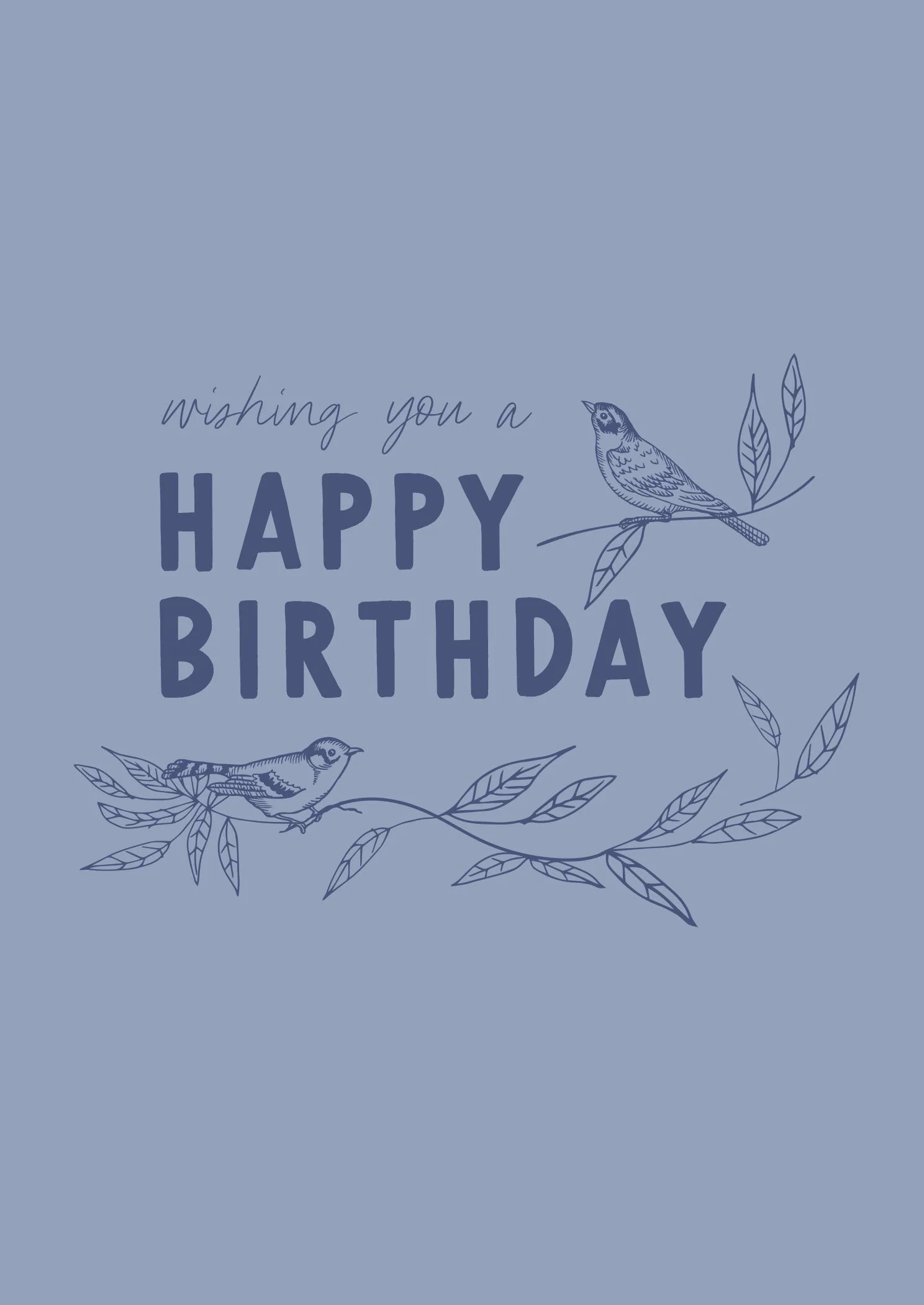Greeting Card Dainty - SITTING PRETTY