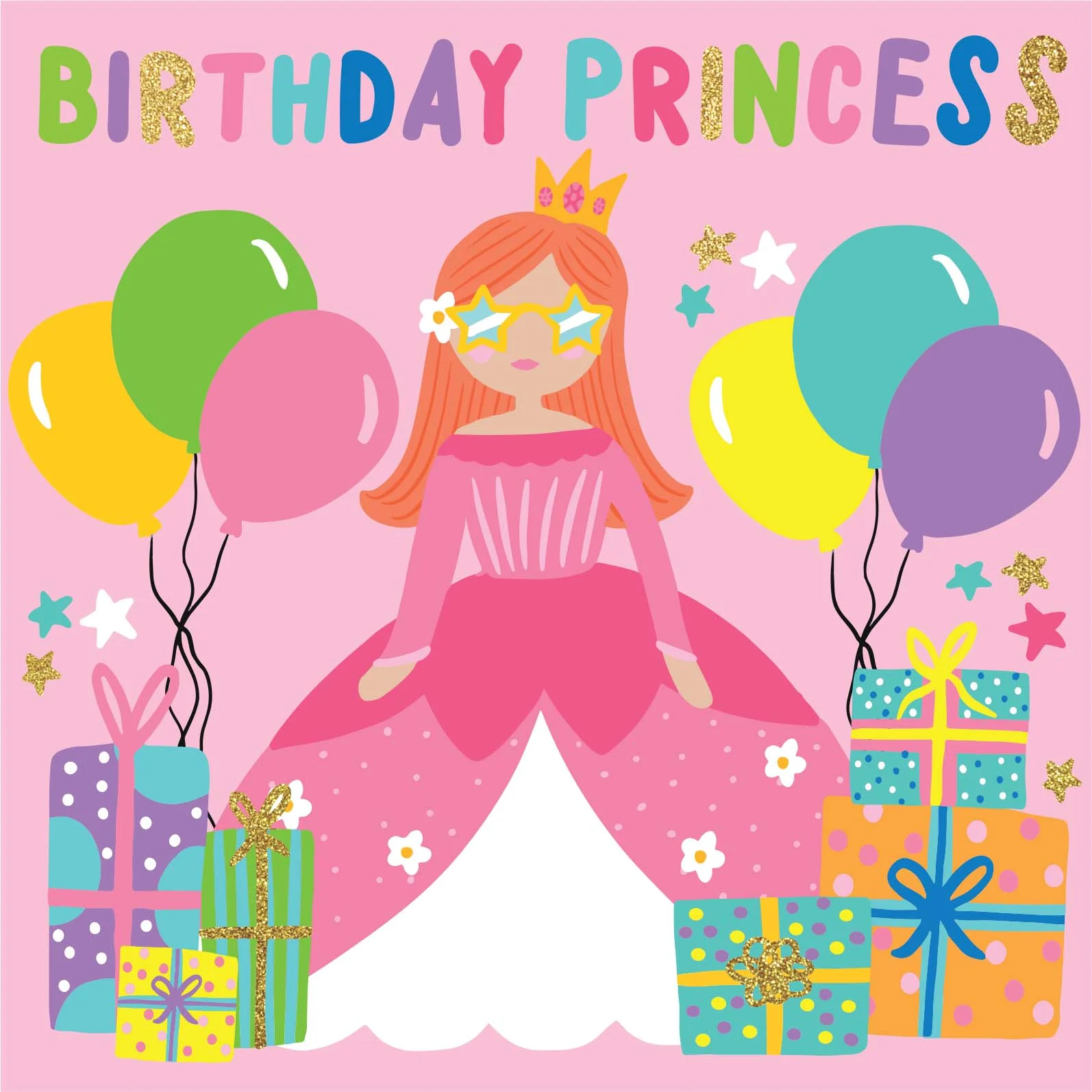 Greeting Card Enchanted - BIRTHDAY PRINCESS