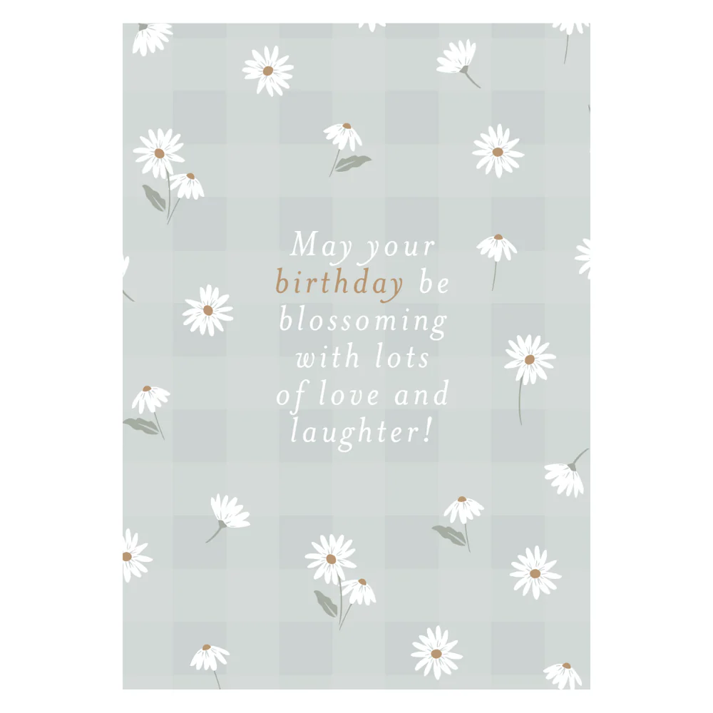 Greeting Card Garden Meadow - BLOSSOMING