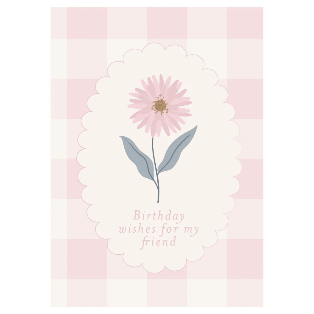 Greeting Card Garden Meadow - FOR MY FRIEND
