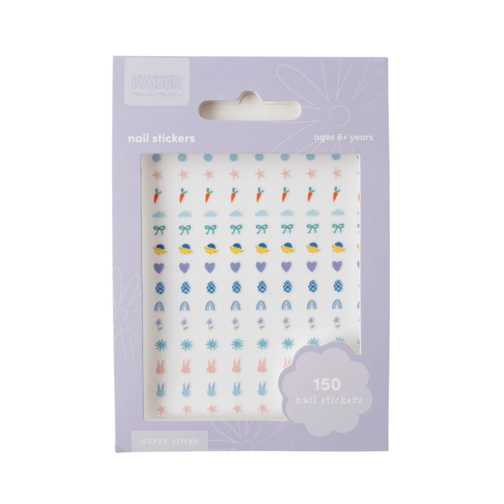 Hoppy Times Kids Easter Nail Stickers - HOP TO IT! - Image 2