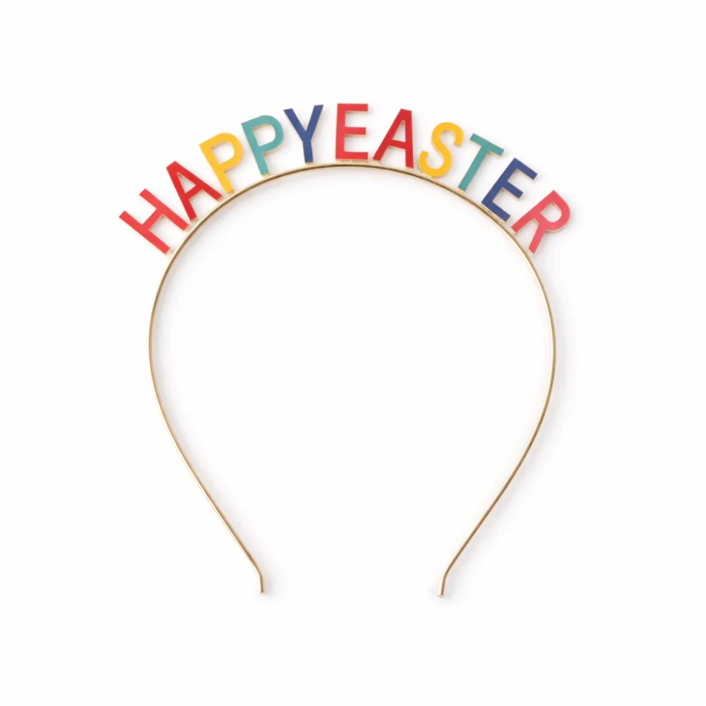 Hoppy Times Kids Easter Novelty Headband - HAPPY EASTER - Image 2