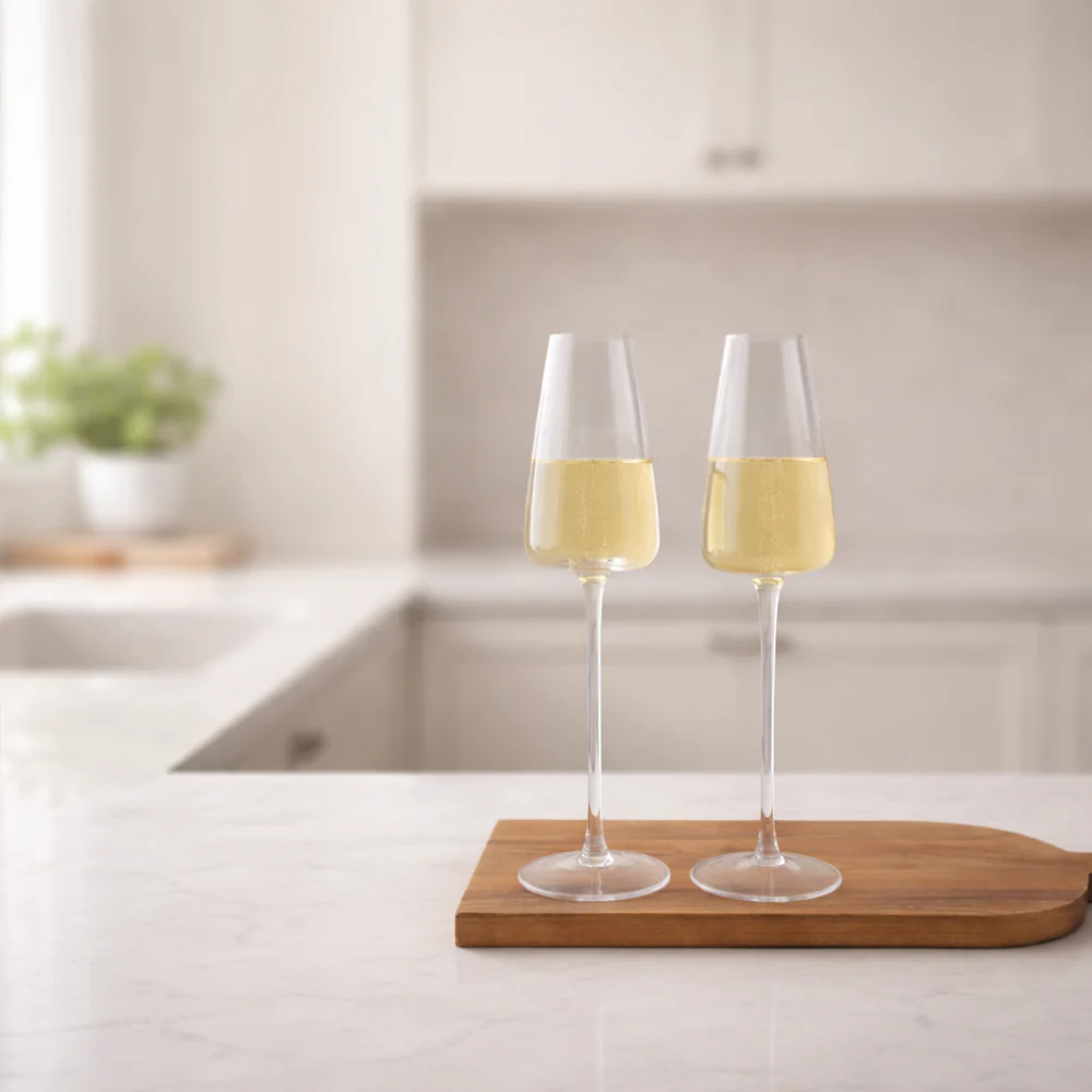 K&Co. Dine Series Barlow Champagne Flute Set of 2