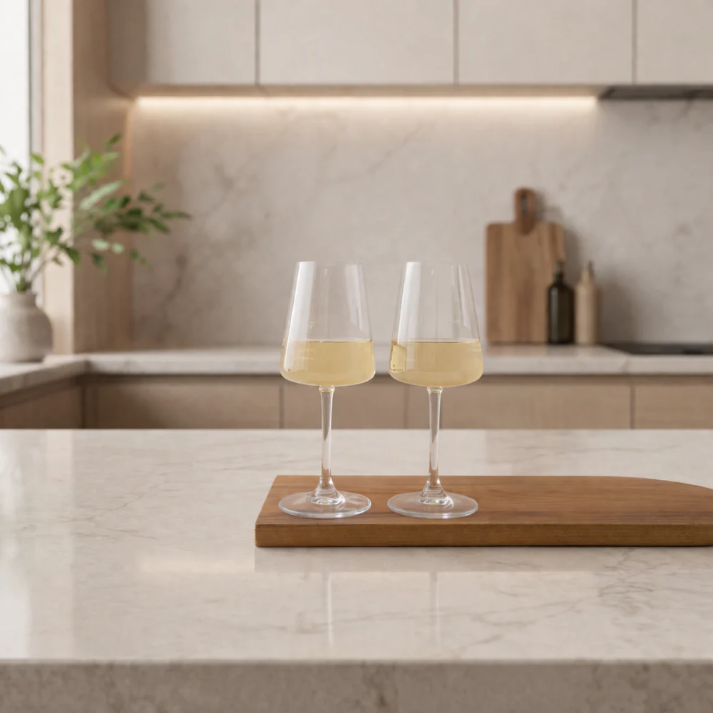 K&Co. Dine Series Barlow White Wine Glass Set of 2