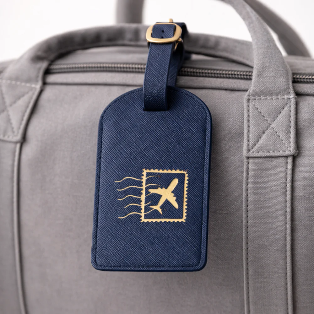 K&Co. Journey Collection Luggage Tag - NAVY - Image 2
