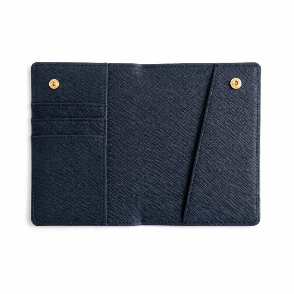 K&Co. Journey Collection Passport Holder - NAVY - Image 2