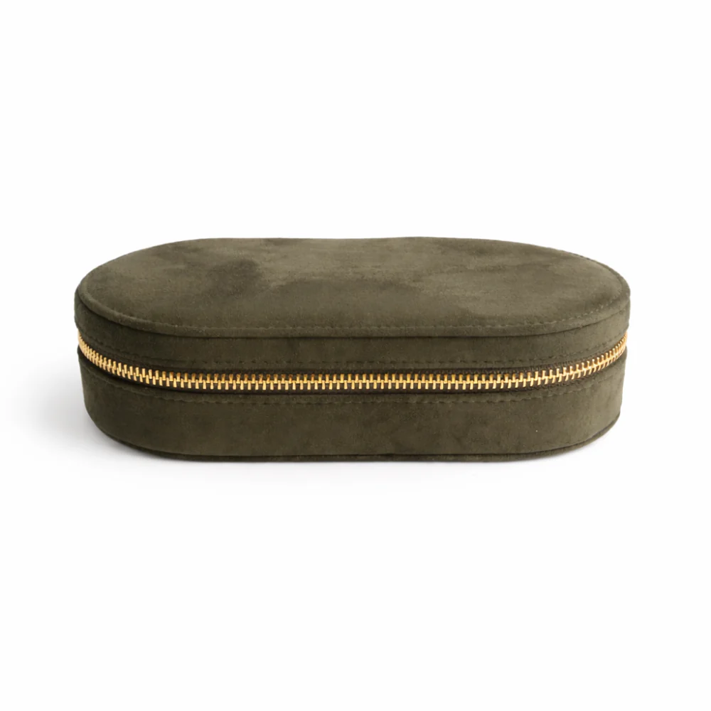 K&Co. Journey Collection Travel Jewellery Case - KHAKI
