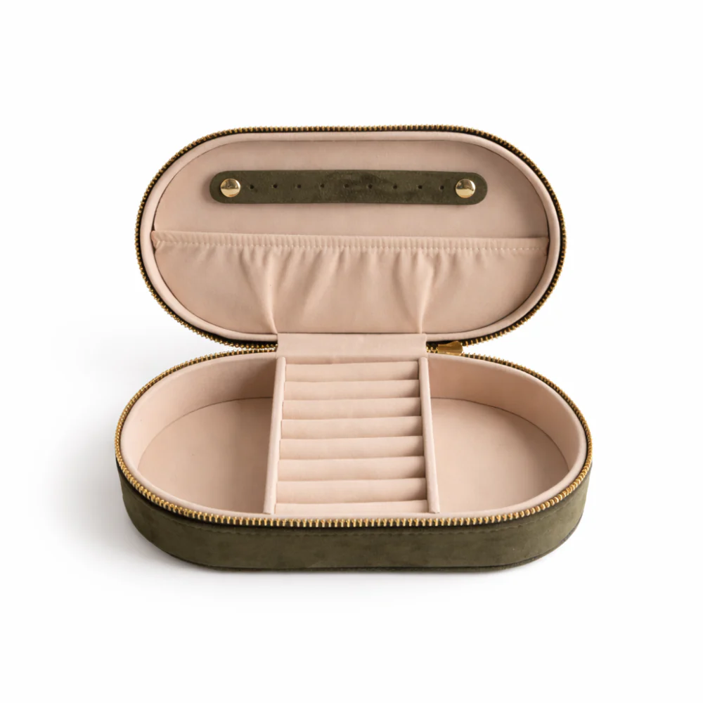 K&Co. Journey Collection Travel Jewellery Case - KHAKI - Image 2