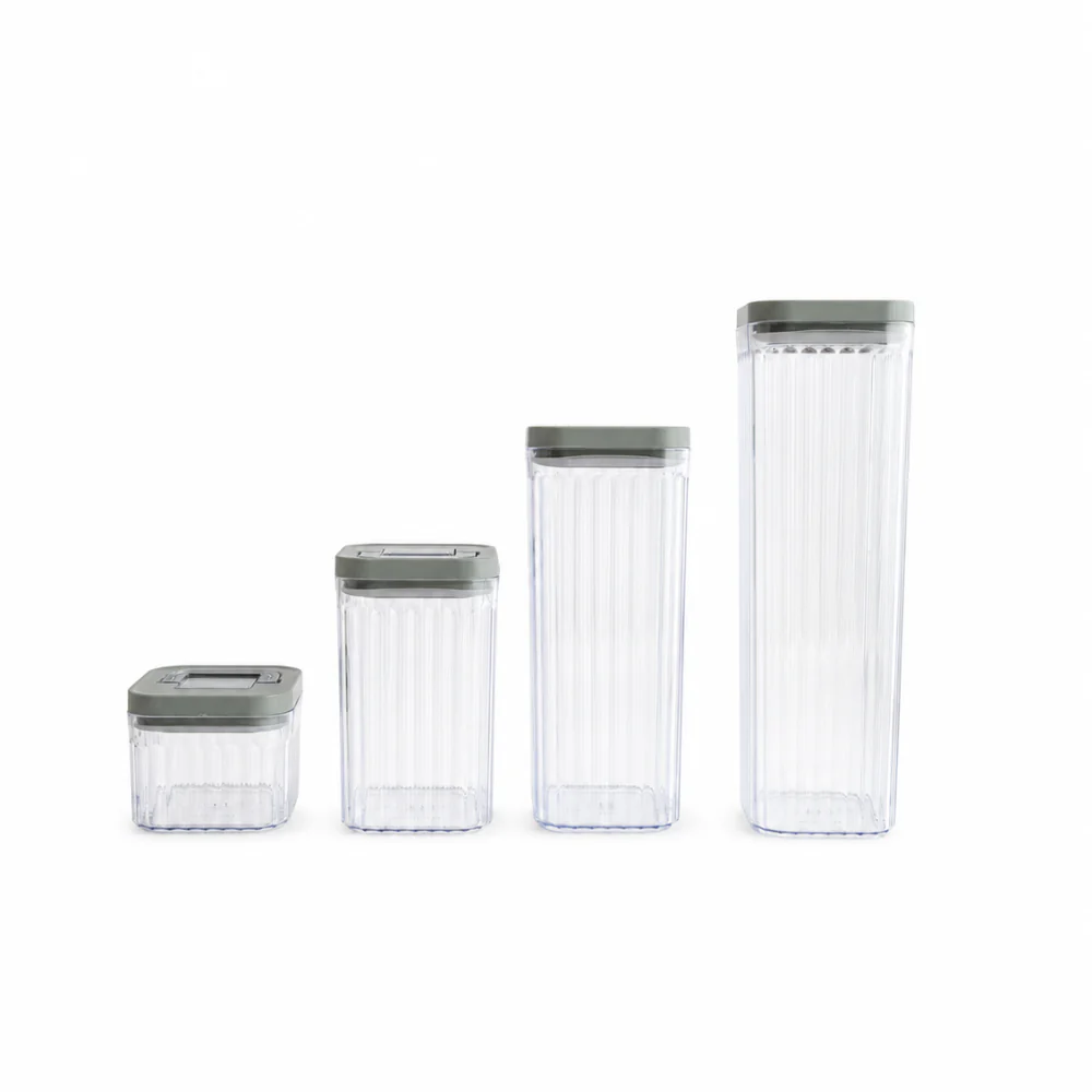 K&Co. Kitchen Storage Pantry Canister 350ml - SAGE - Image 3