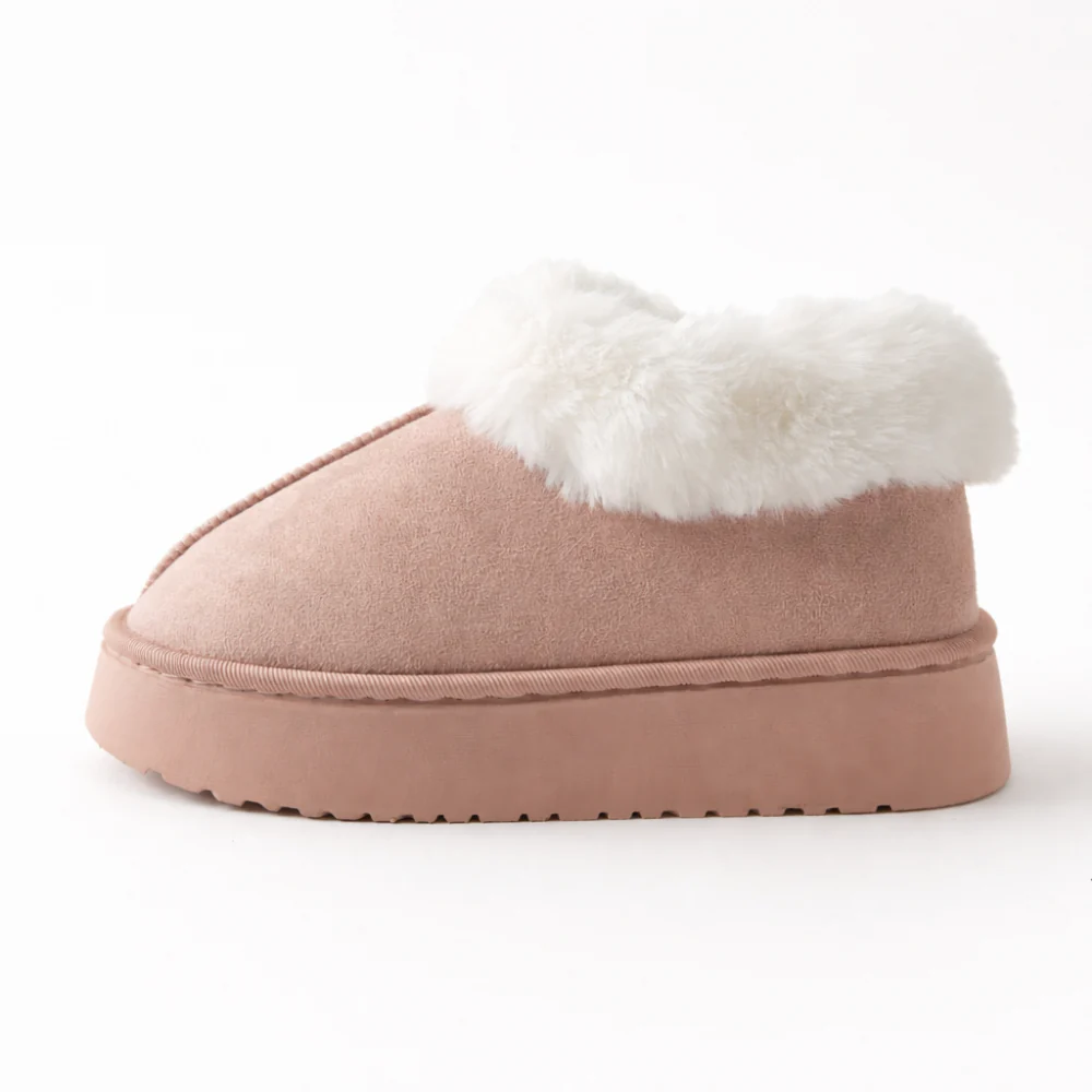 K&Co. Petal Series Ankle Slipper Boots - DUSTY PINK - Image 2