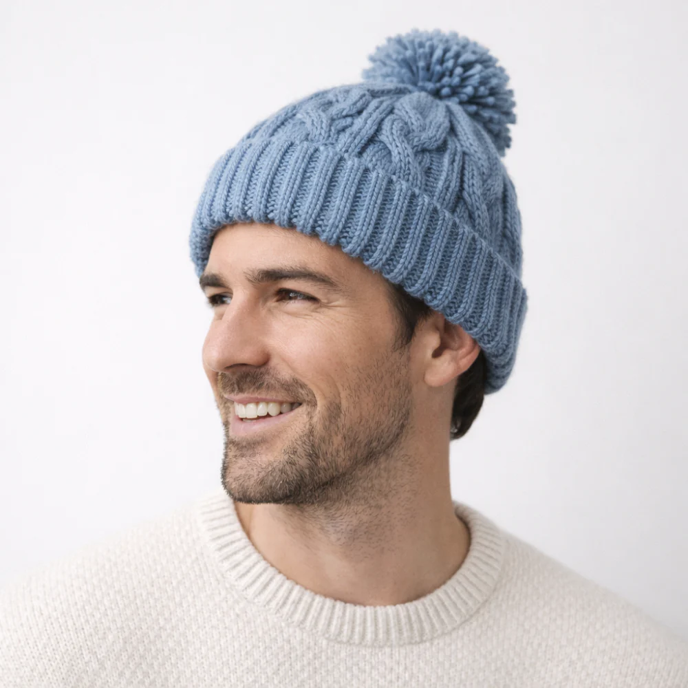 K&Co. Petal Series Beanie - ARCTIC BLUE - Image 2