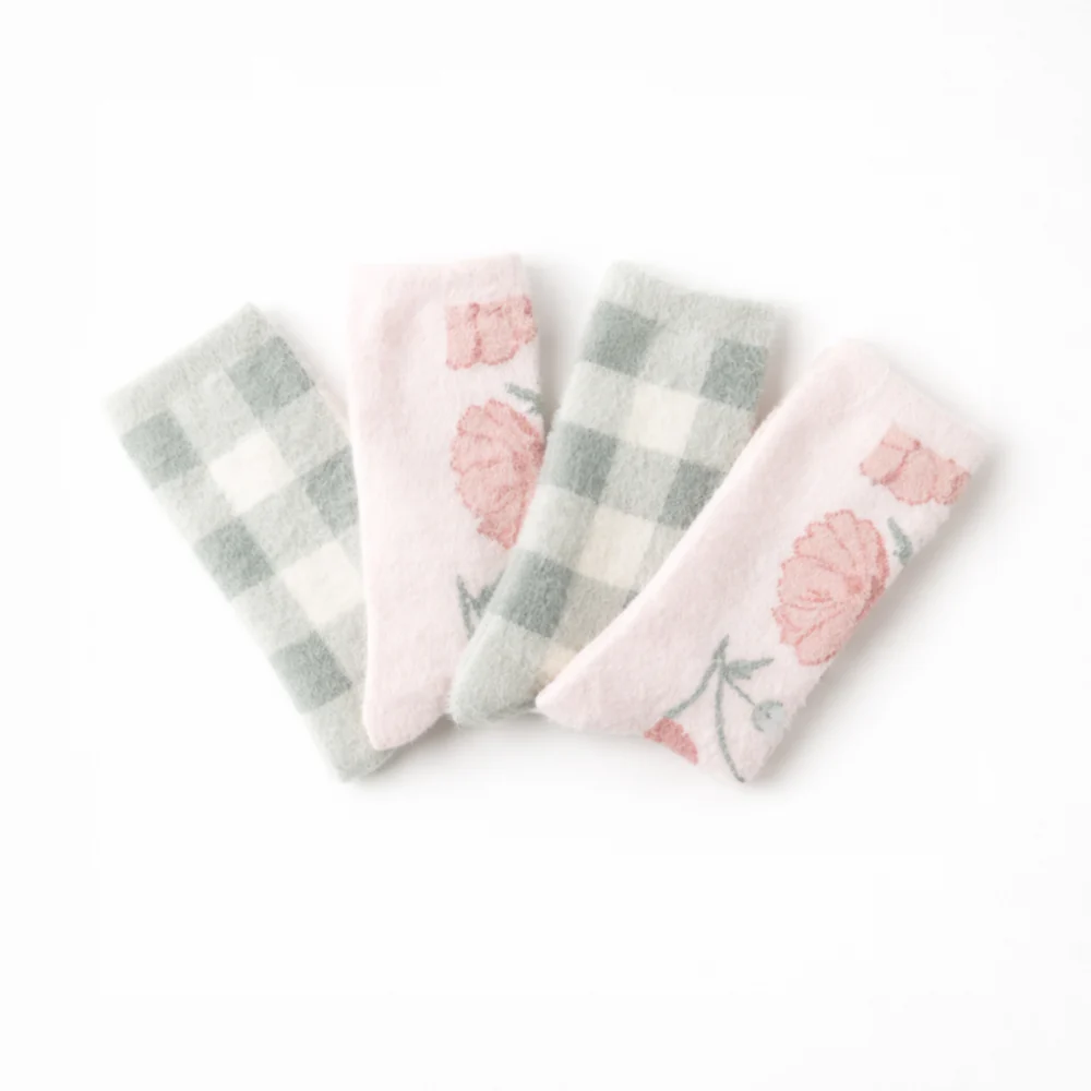 K&Co. Petal Series Bed Socks 2pk - Petal Series - Image 4