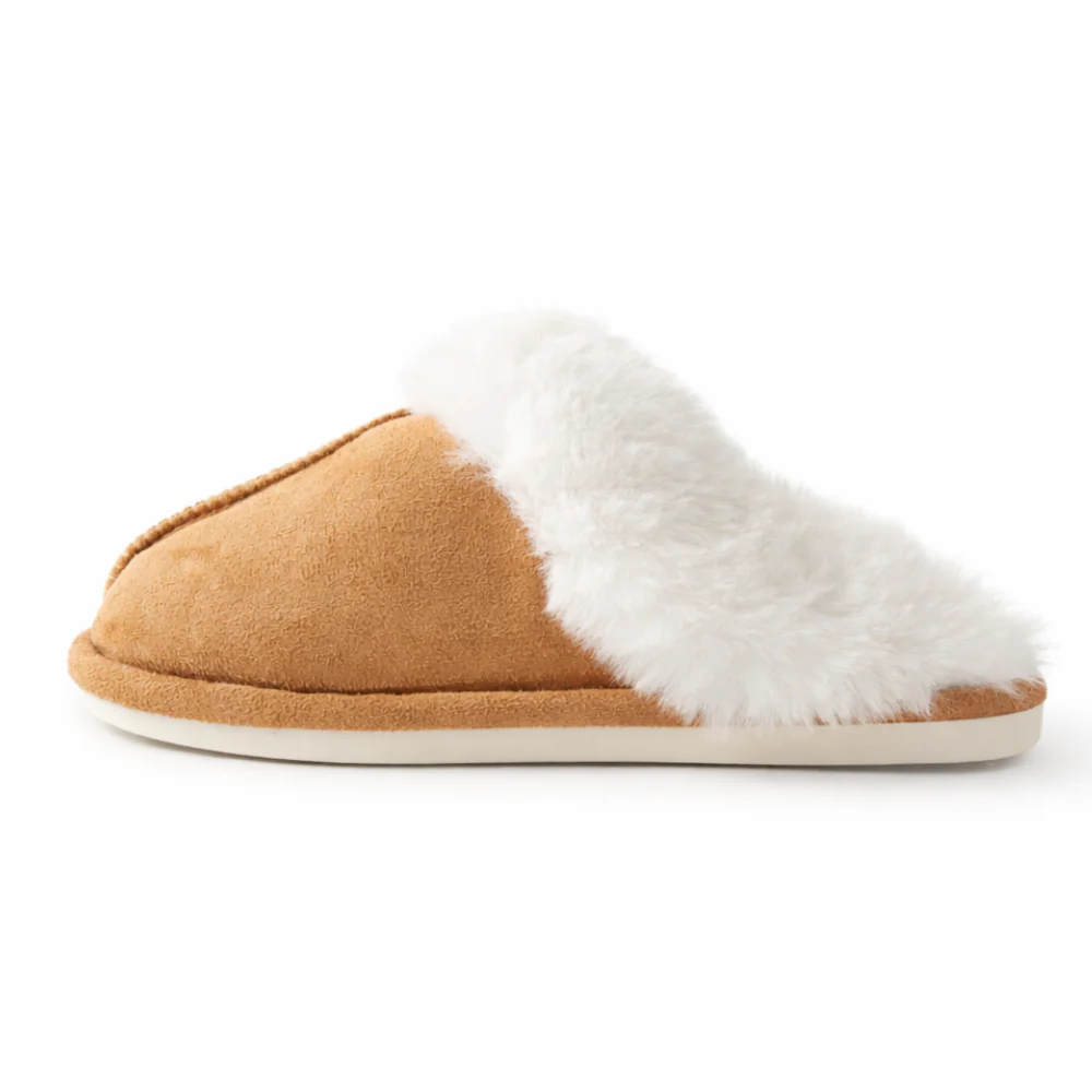K&Co. Petal Series Closed Toe Slipper - TAN - Image 2