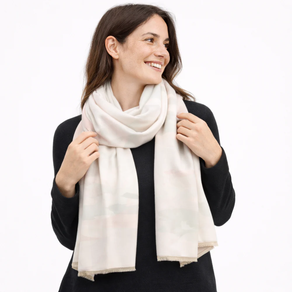 K&Co. Petal Series Jacquard Scarf - Petal Series - Image 2