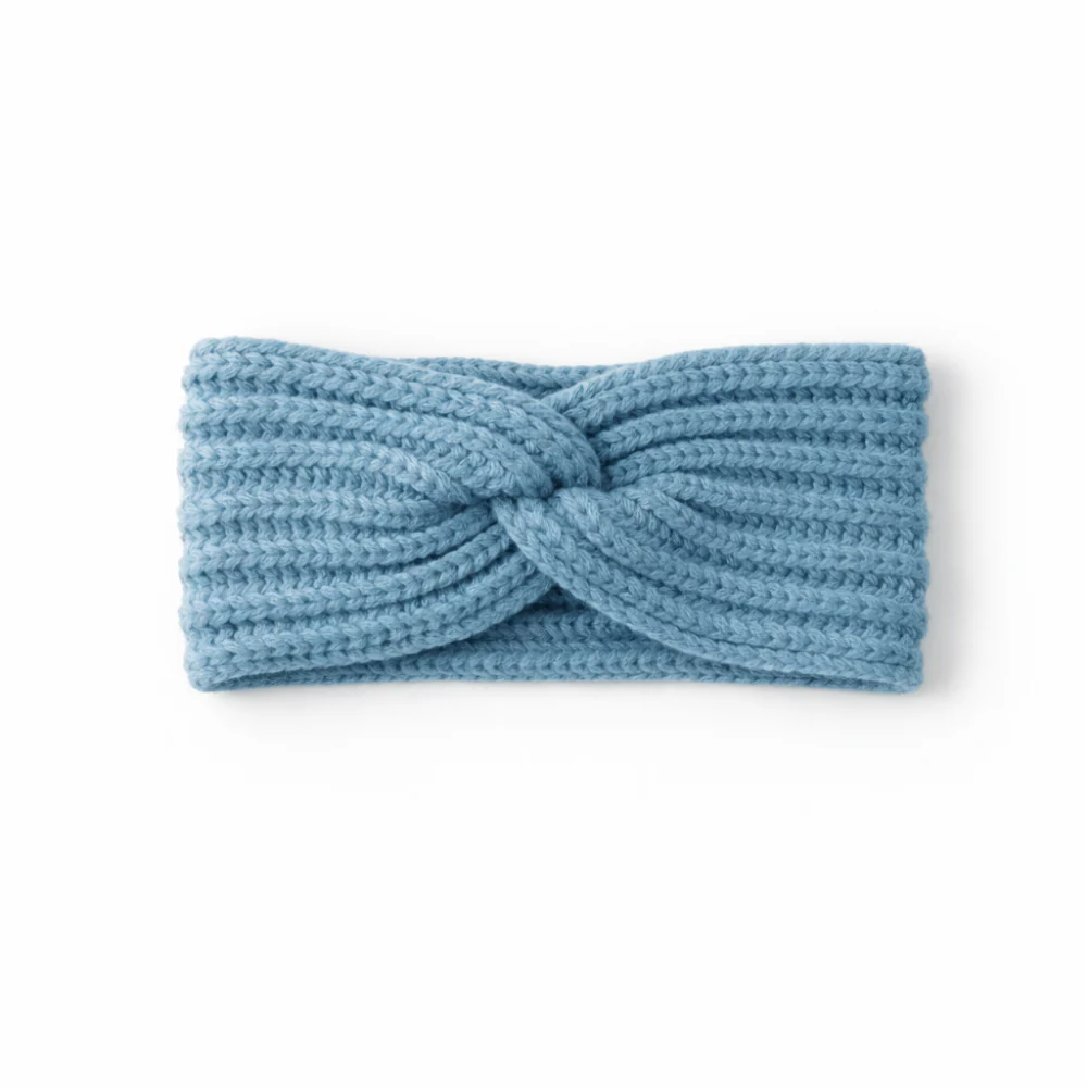 K&Co. Petal Series Knitted Headband - ARCTIC BLUE
