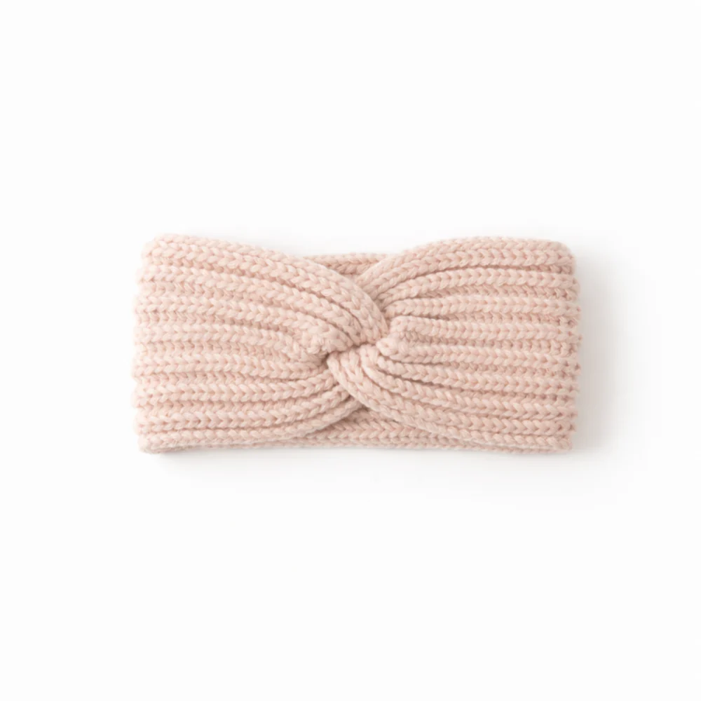 K&Co. Petal Series Knitted Headband - DUSTY PINK