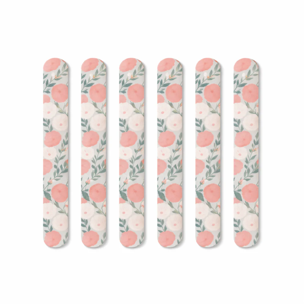 K&Co. Petal Series Printed Nail File 6pk - PETAL - Image 2