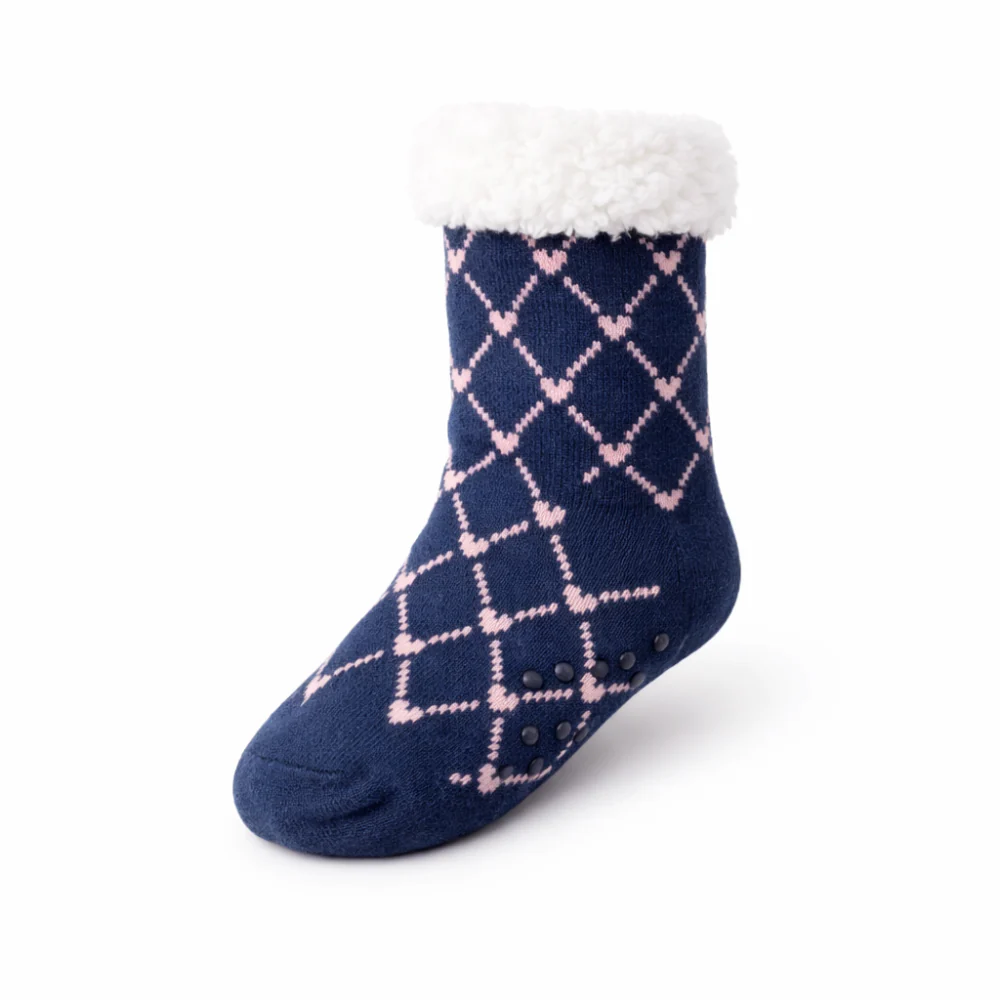 K&Co. Petal Series Slipper Socks - LOVE - Image 2