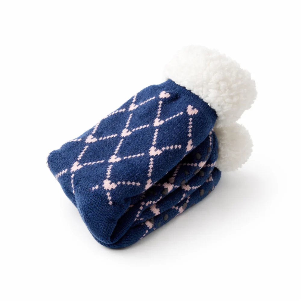 K&Co. Petal Series Slipper Socks - LOVE - Image 3