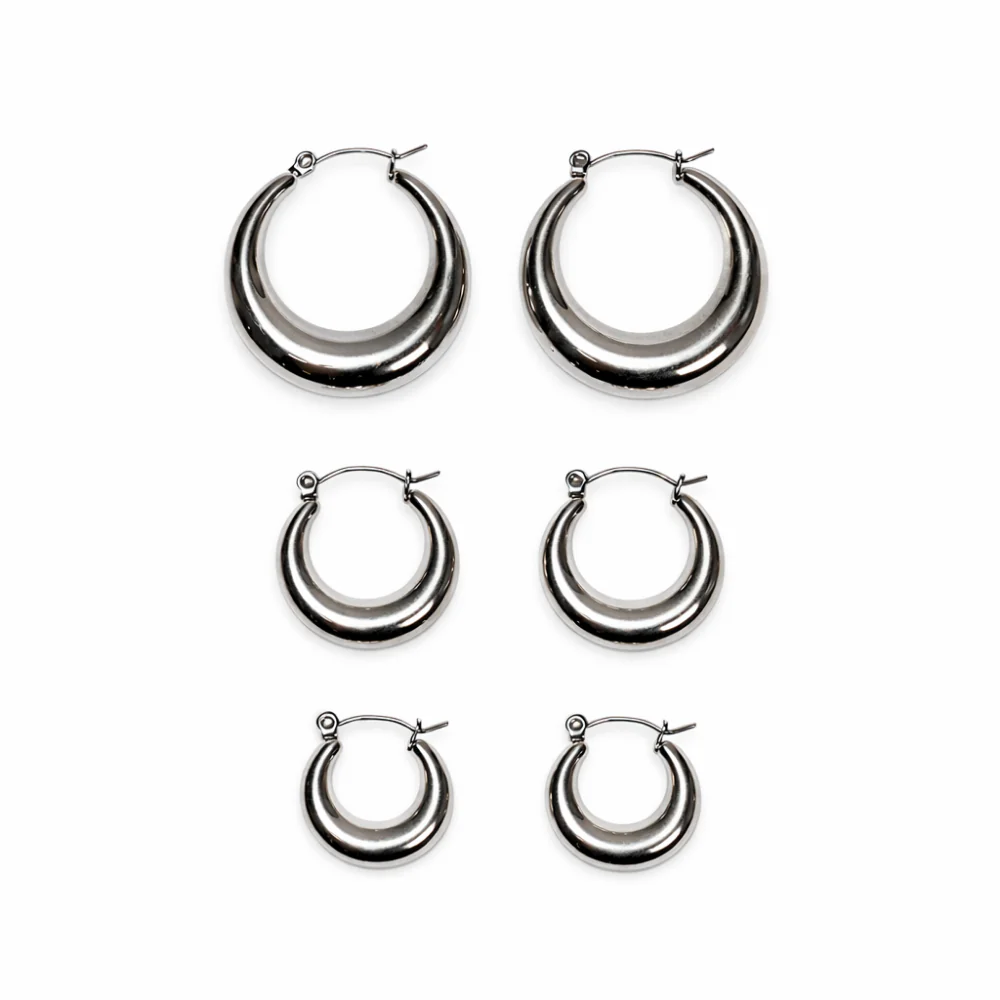 K&Co. Signature Jewellery Abella Earring Set - SILVER - Image 3