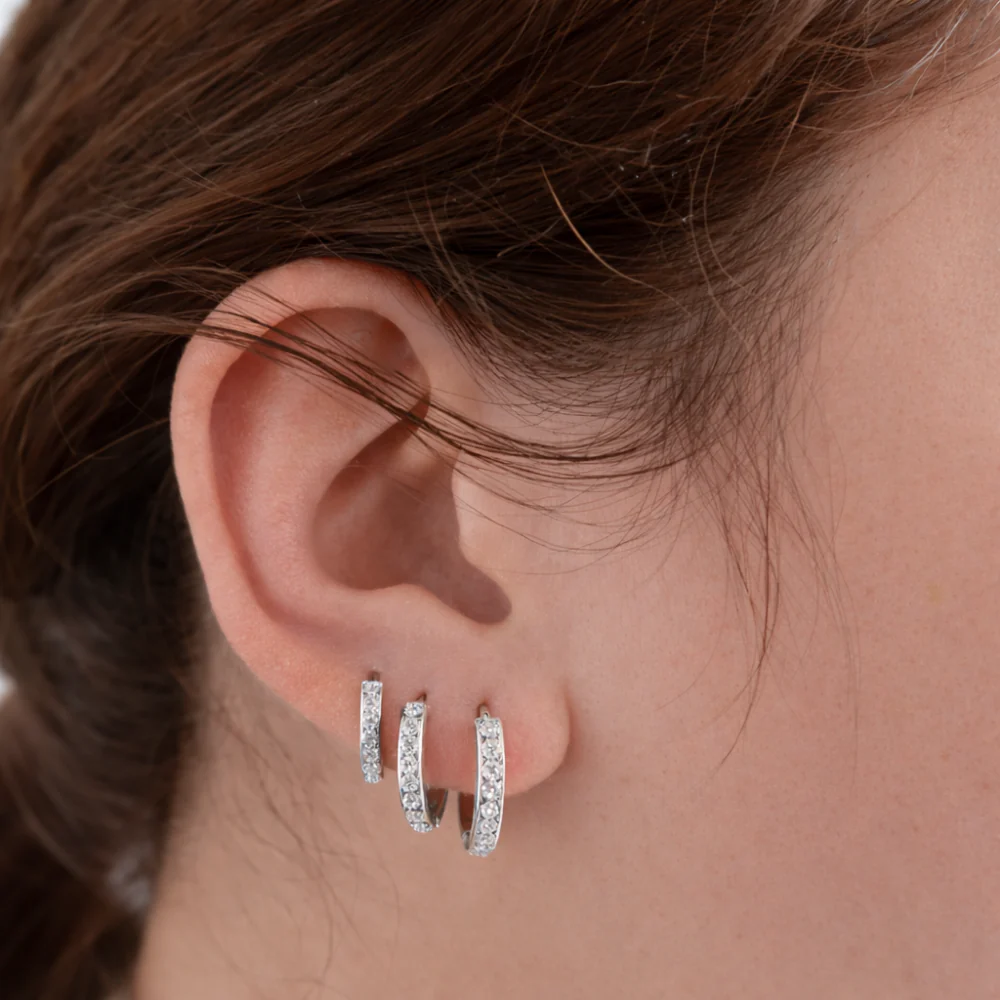 K&Co. Signature Jewellery Belle Earring Set - SILVER - Image 2