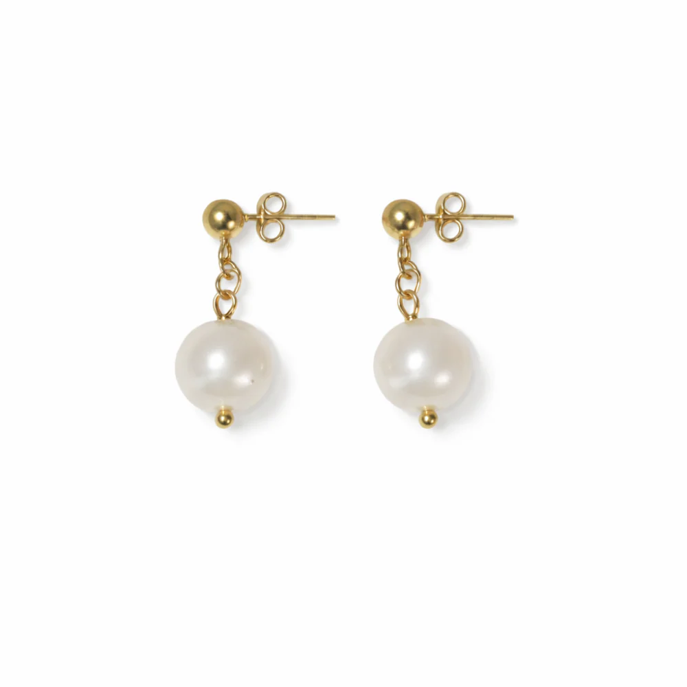 K&Co. Signature Jewellery Erin Pearl Earrings - GOLD - Image 3