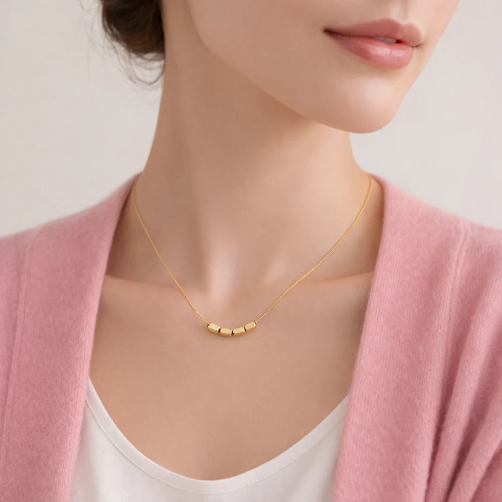 K&Co. Signature Jewellery Orla Bead Necklace - GOLD - Image 2
