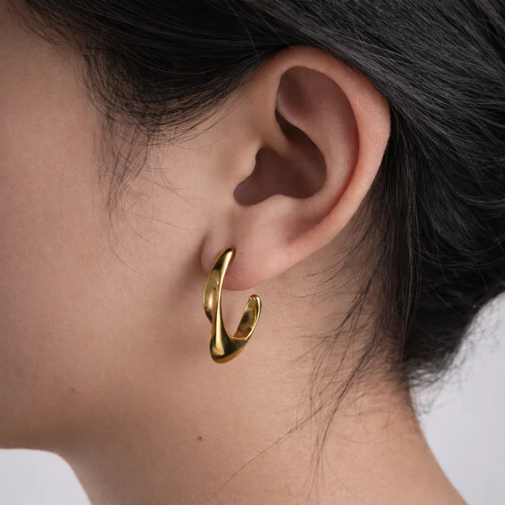 K&Co. Signature Jewellery Quinnie Earrings - GOLD - Image 2