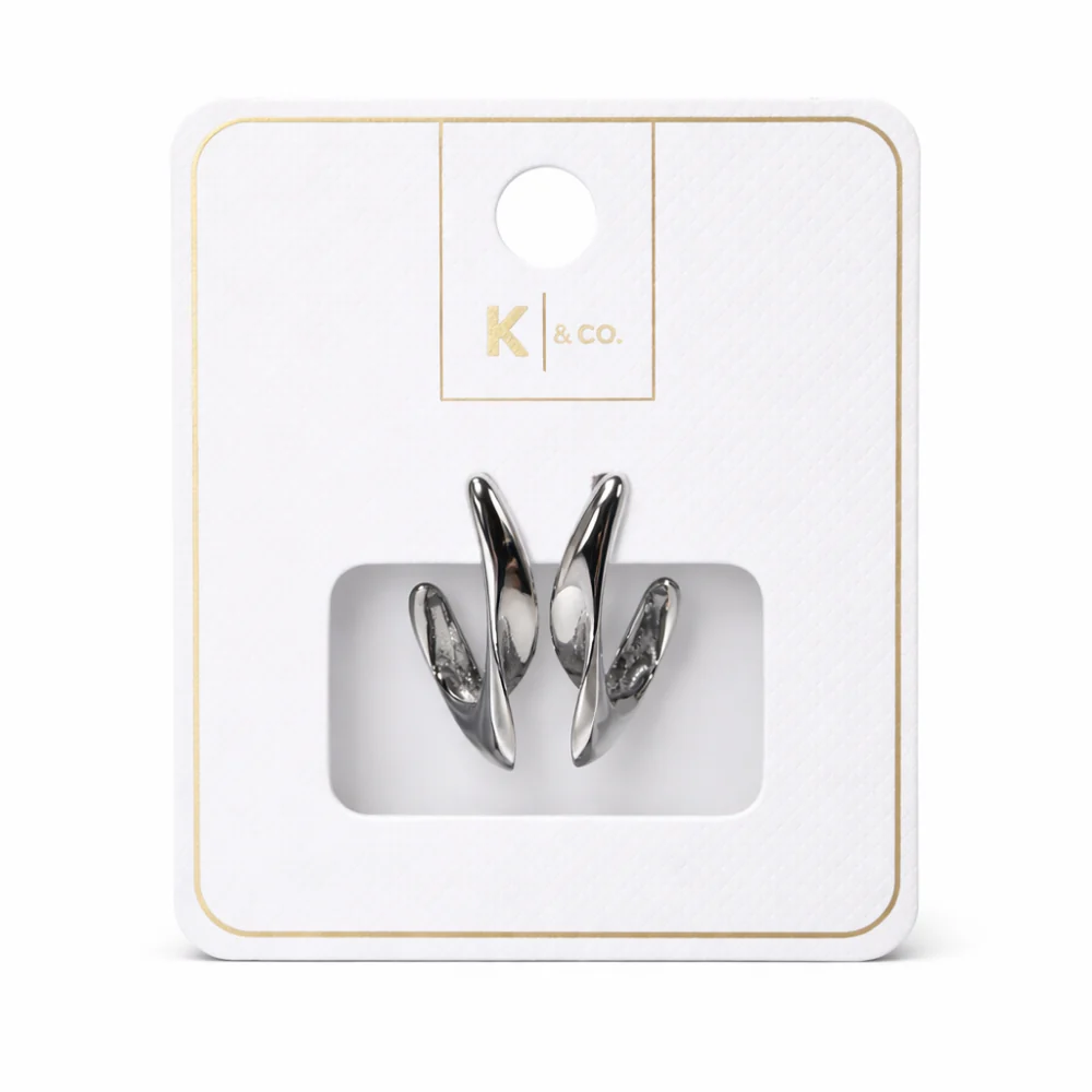 K&Co. Signature Jewellery Quinnie Earrings - SILVER
