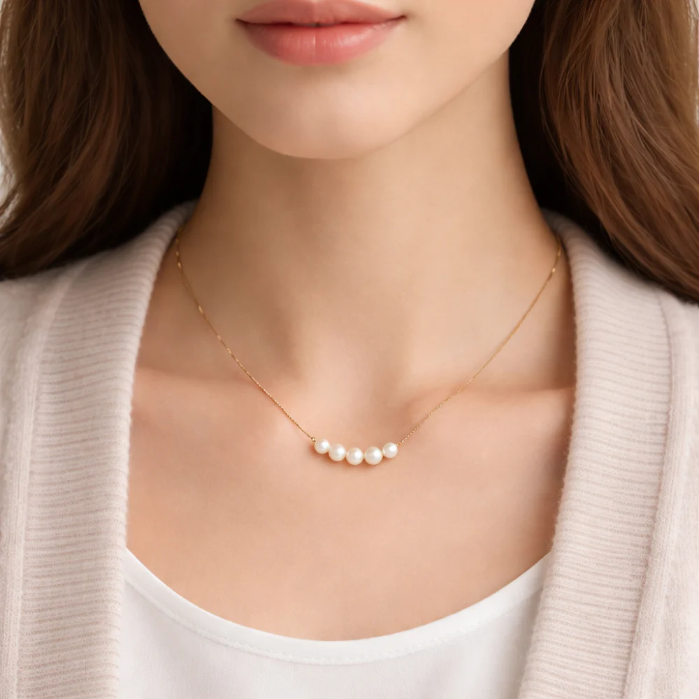 K&Co. Signature Jewellery Tara Pearl Necklace - GOLD - Image 2