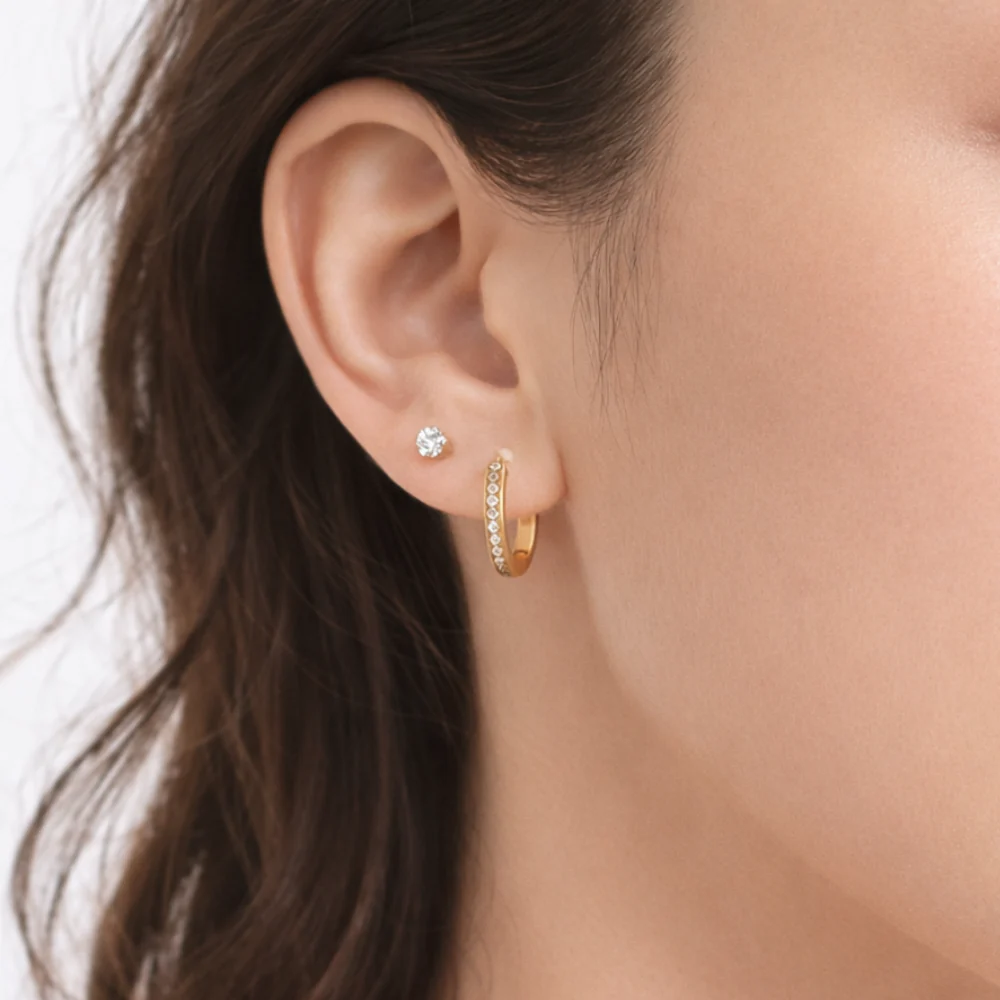 K&Co. Signature Jewellery Tiana Earring Set - GOLD - Image 2